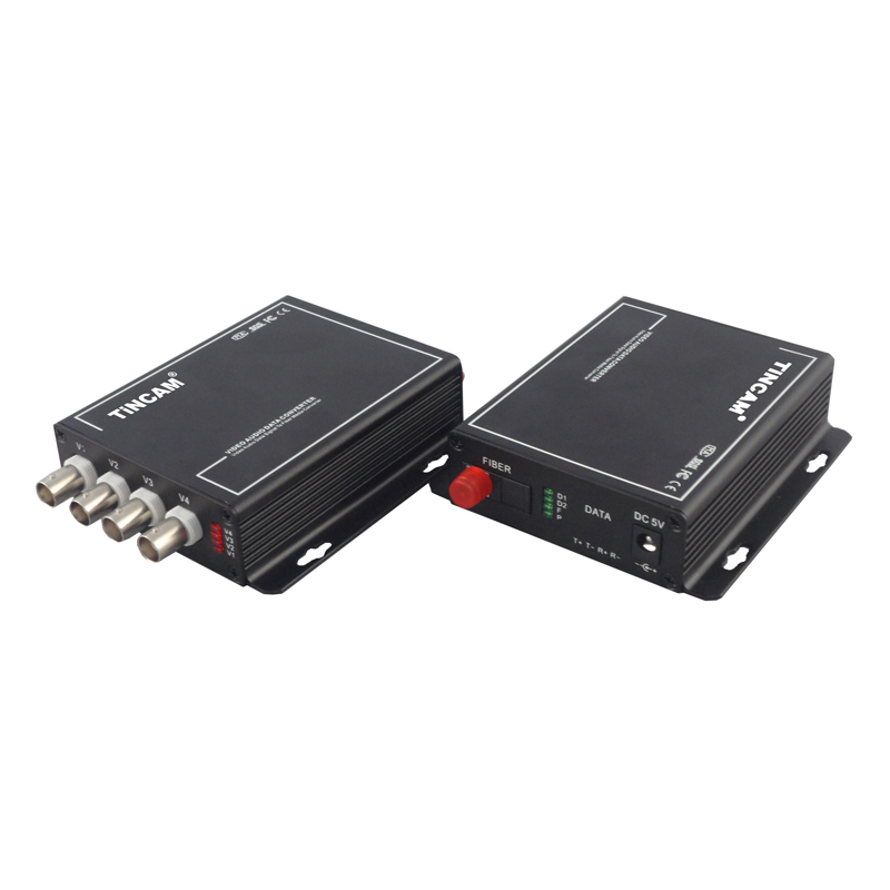 4-Channel Video Optical Transceiver