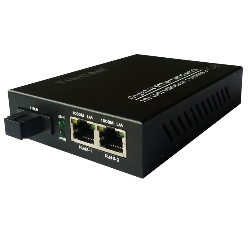 1000M 1*Fiber+2*POE ports POE Switch